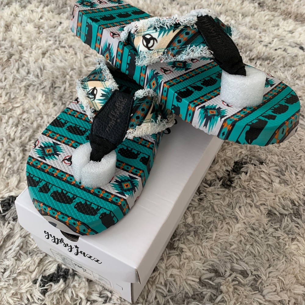 Gypsy Jazz flip flops